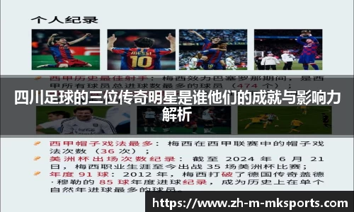 四川足球的三位传奇明星是谁他们的成就与影响力解析